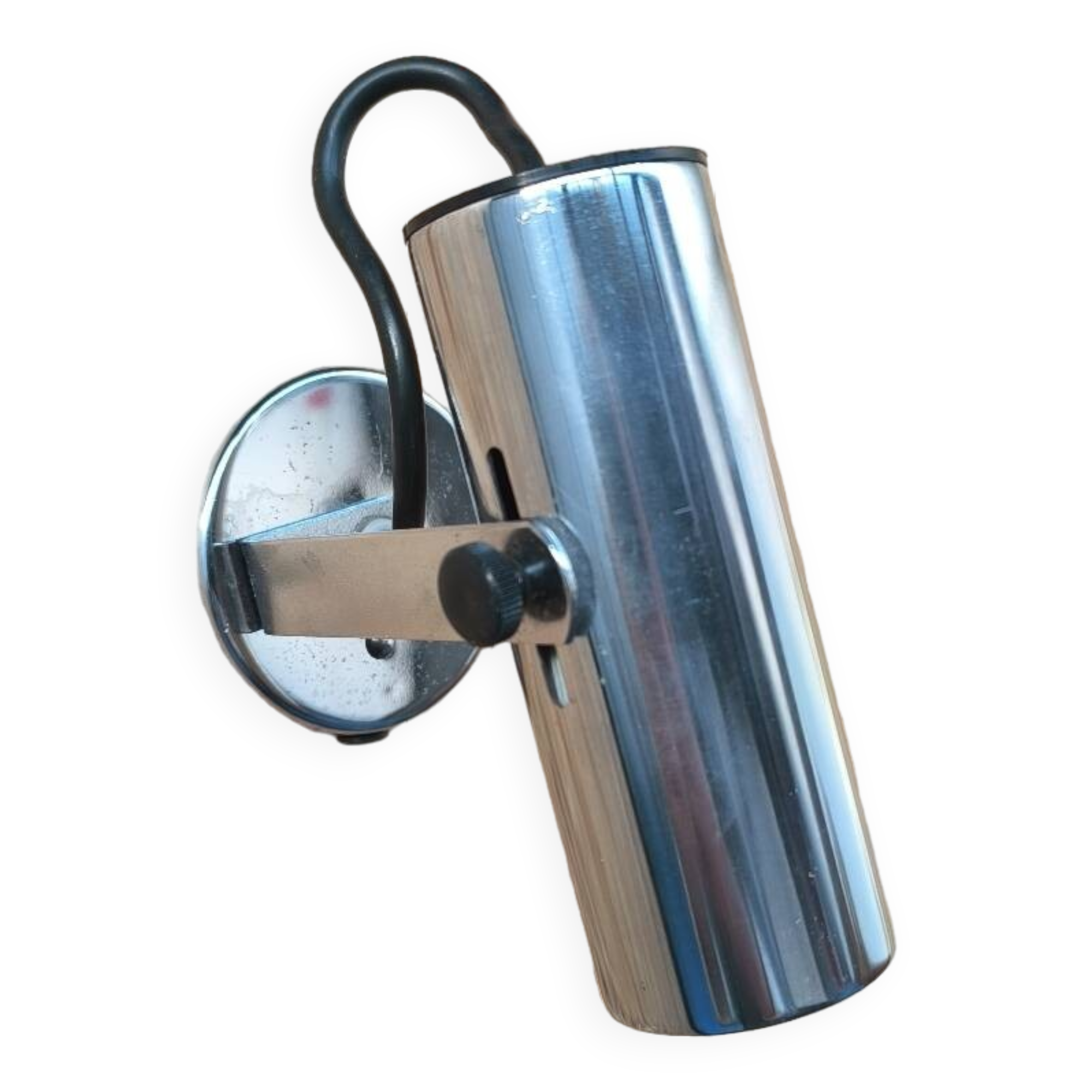 GDR 1970 chrome spotlight wall light