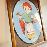 Screen printing on PAPER Medallion