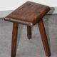 Brutalist tripod stool, 50s.