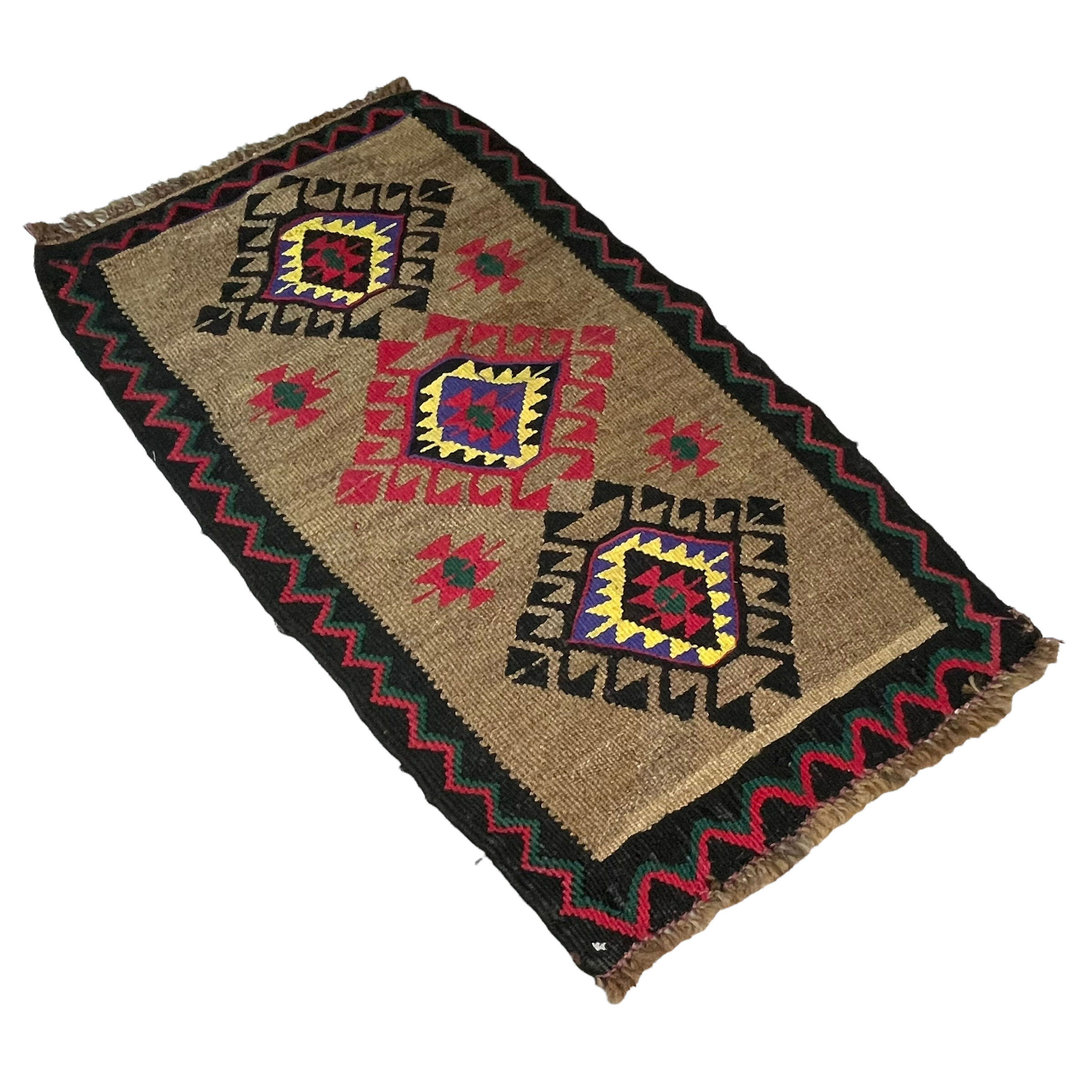 Turkish mini kilim, 90 x 52 cm