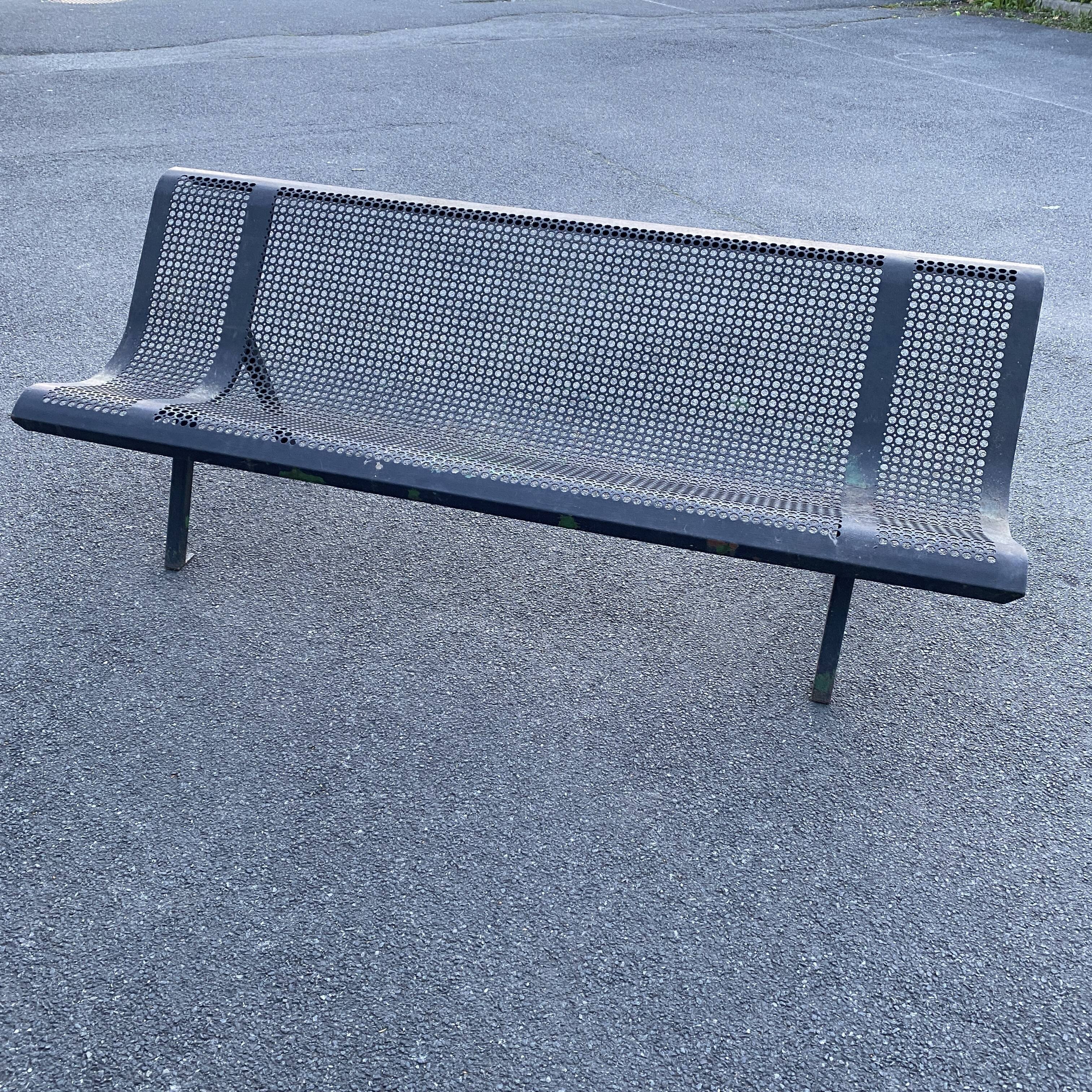 Public garden bench 1950