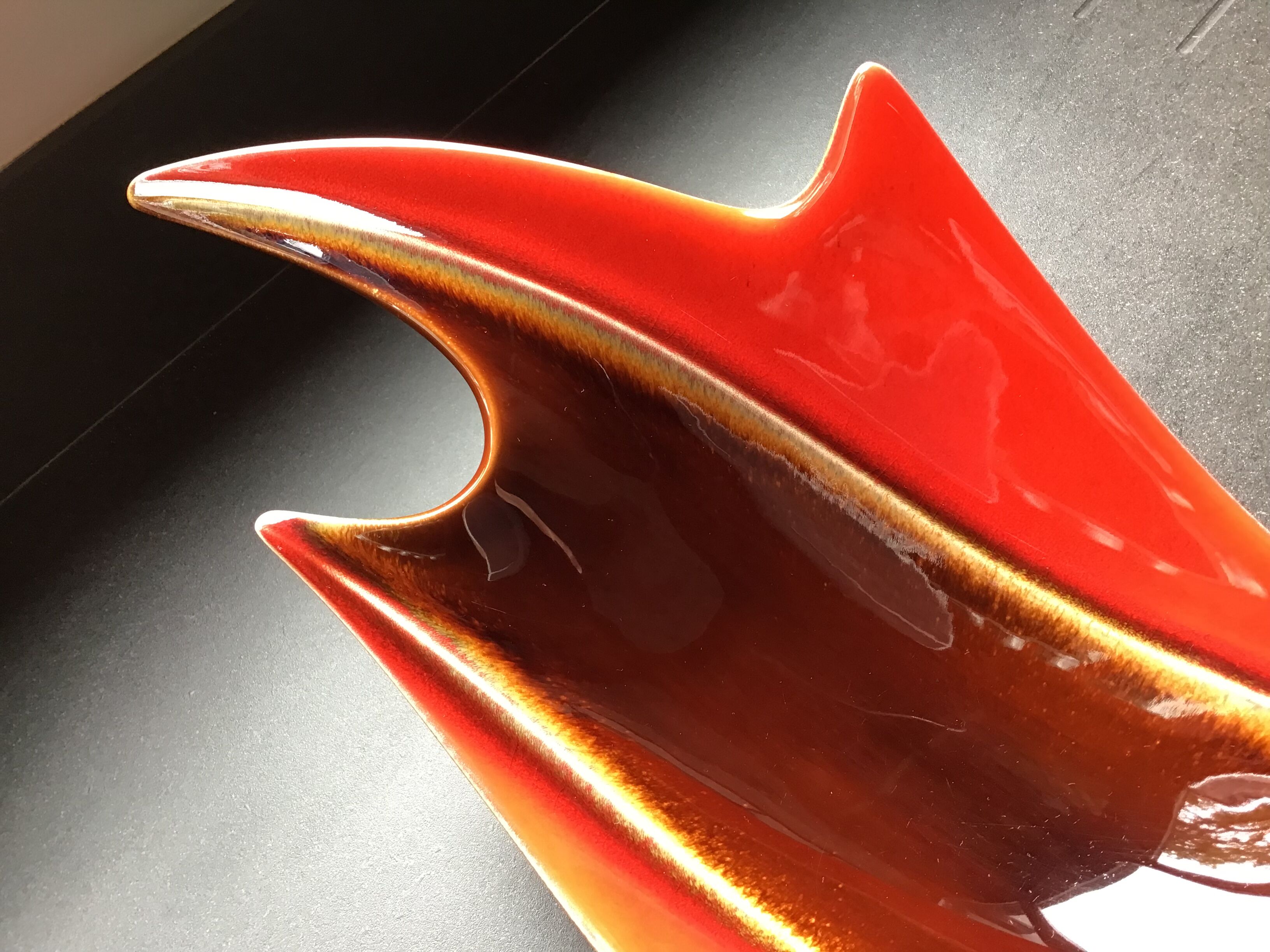 Verceram fruit cup, 50s-60s