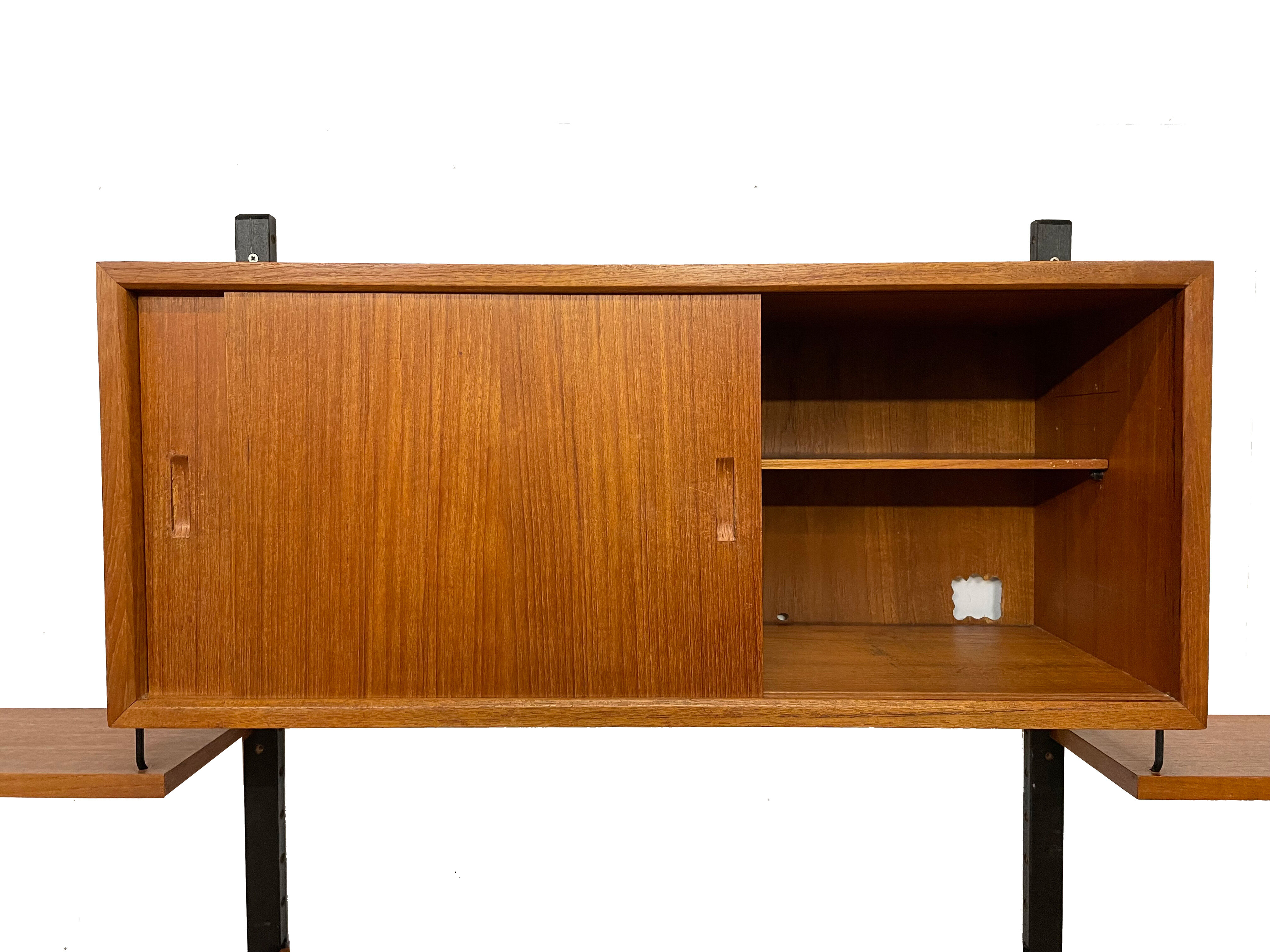 Vintage Poul Cadovius Royal System wall system wall unit