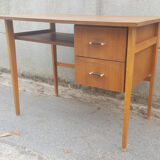 Desk wood modernist vintage, 60s