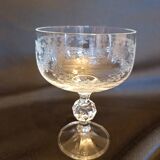 Set of 24 glasses + 1 Bohemia glass carafe