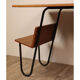 Vintage Spirol wooden and metal desk 1950