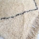 Moroccan Berber carpet Beni Ouarain with black diamonds 285x82cm