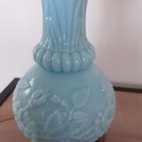 Sky blue opaline lamp foot