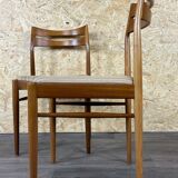2x 60s 70s dining chair dining chair mid century Danish modern design