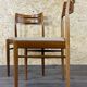 2x 60s 70s dining chair dining chair mid century Danish modern design