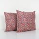 Set of 2 vintage Turkish cushion covers 48x46 cm