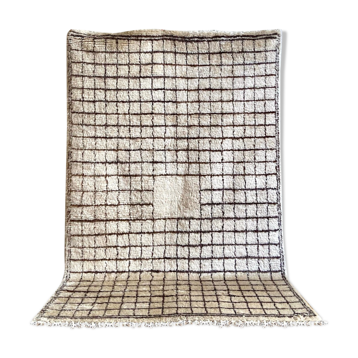 Berber carpet echequier 245 X 158 cm