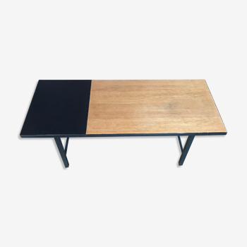 Table basse bicolore