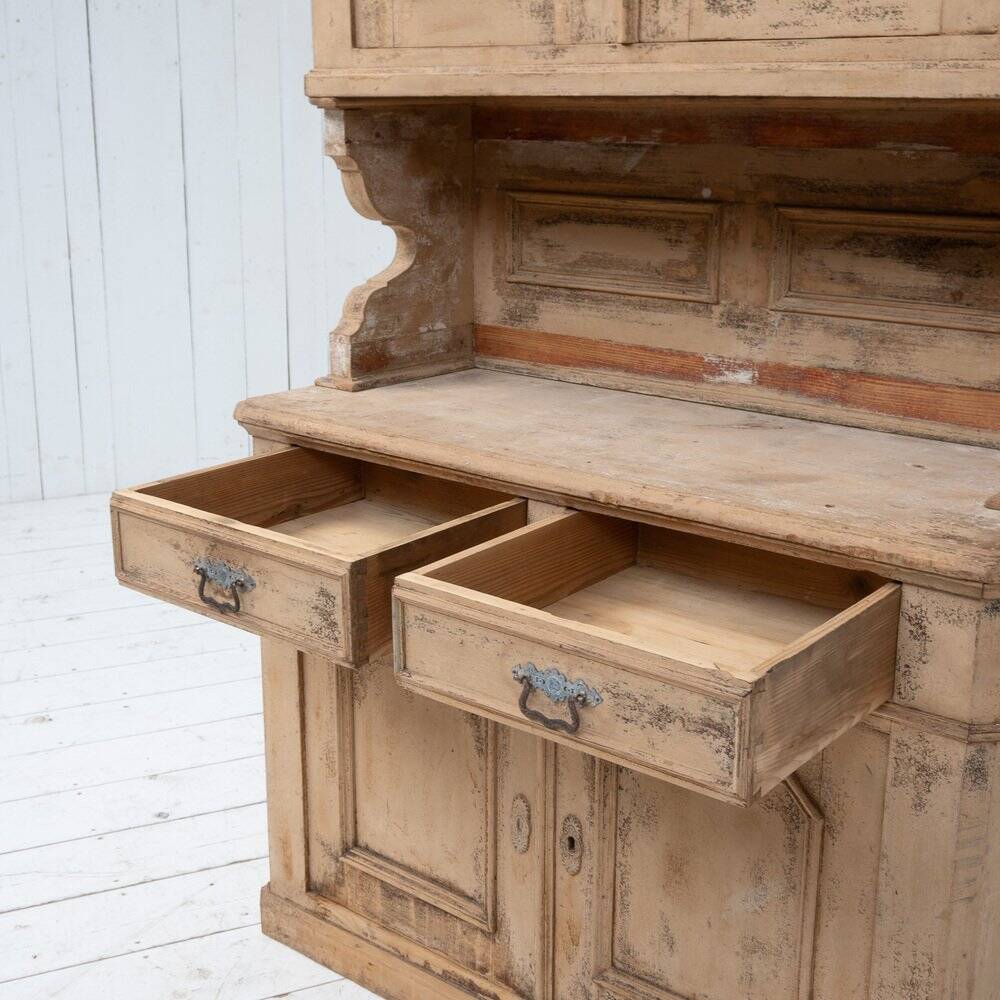 Antique French Two-Part Buffet, 1880