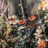 Augustus Bertrix. Pair of gouaches framed under glass dated 1854