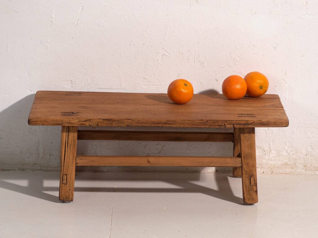 Antique pine coffee table – China, circa 1890