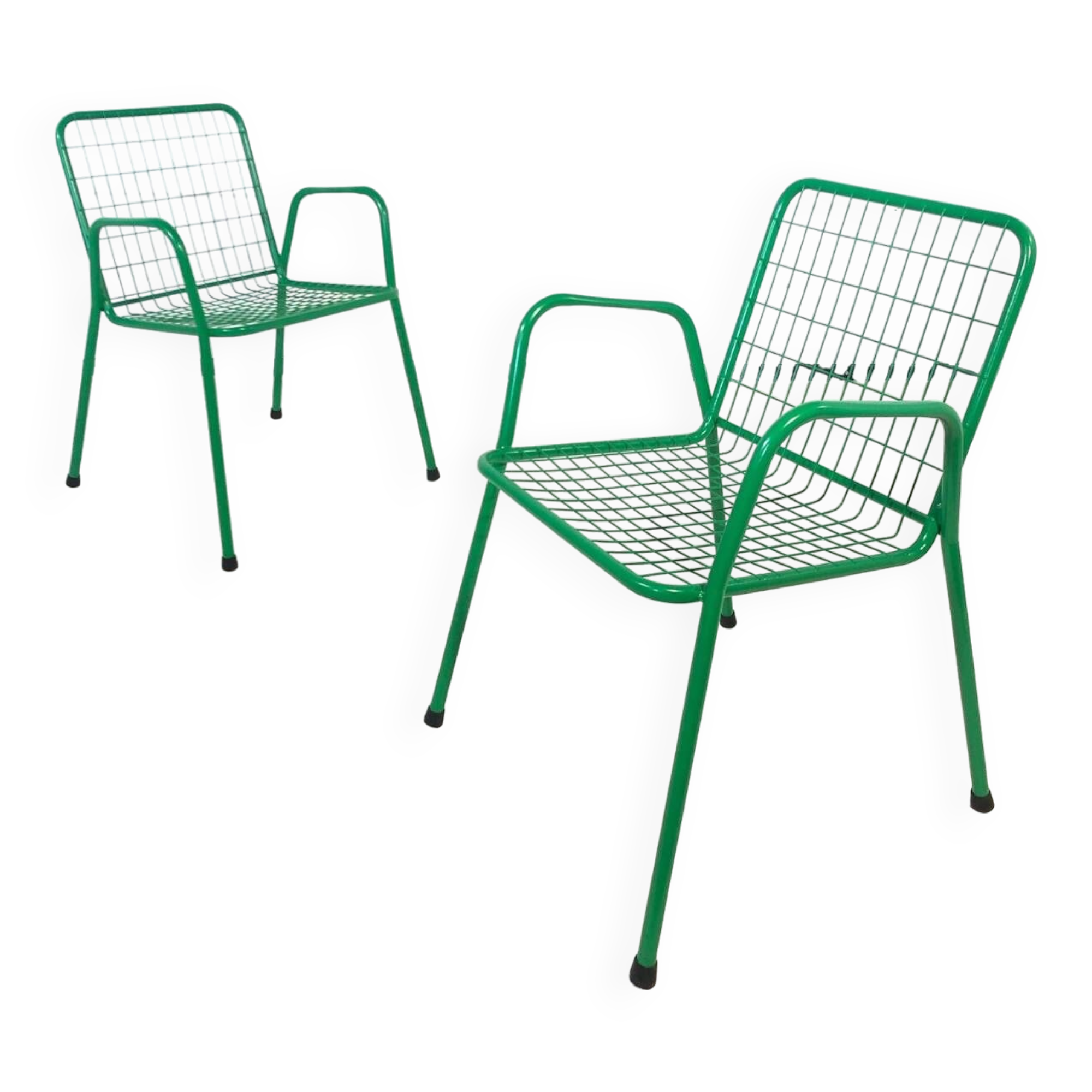 Pair of Emu Rio chairs 1980