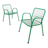 Pair of Emu Rio chairs 1980