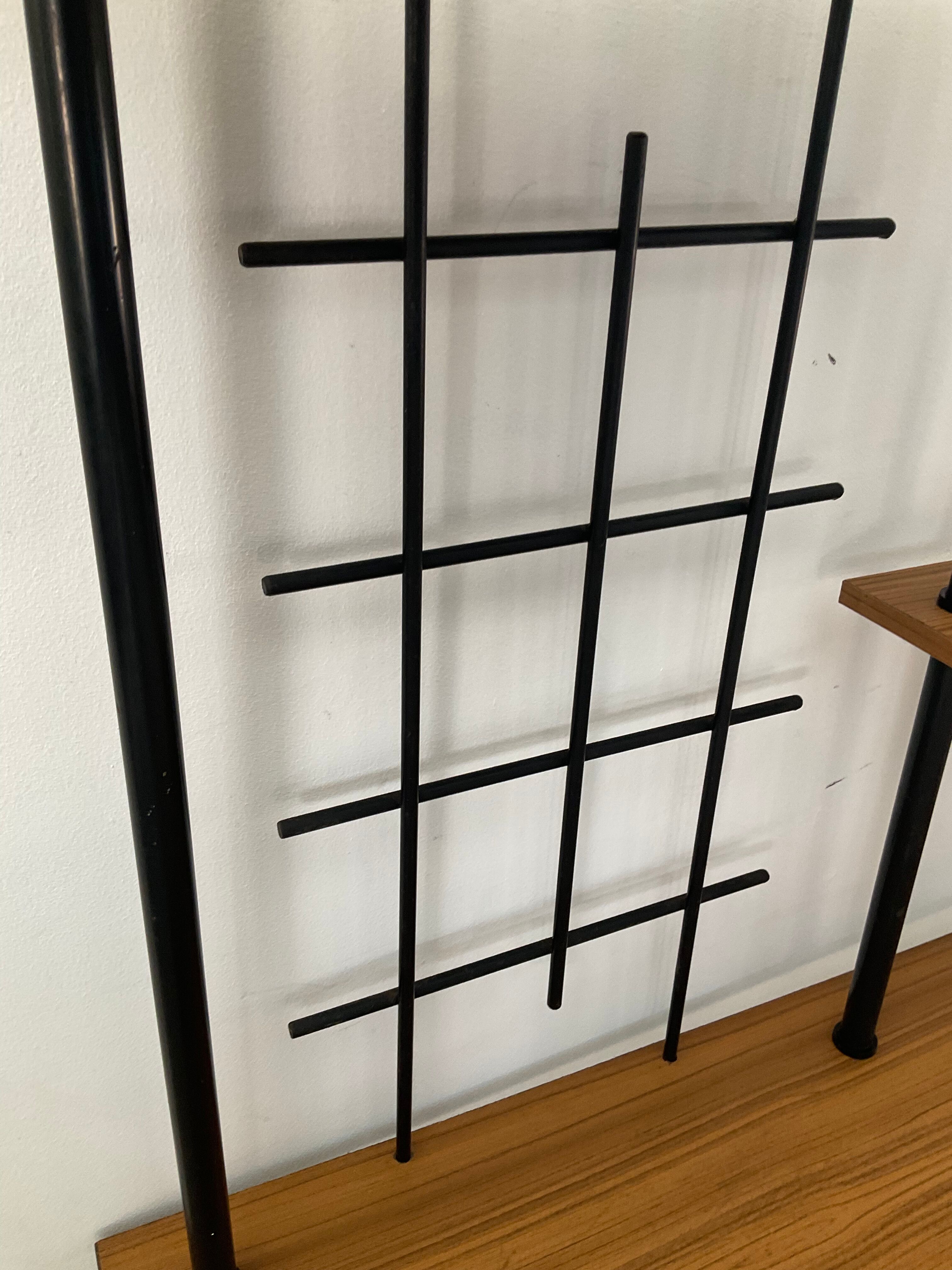 Vintage 60s shelf in formica and metal