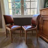 Set of 2 chic vintage chairs