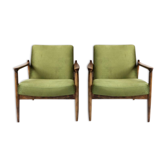 Paire de fauteuils années 60
