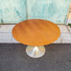 Table à manger en aluminium et bois Italie, 70