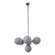 Lampe Sputnik design des années 70 du milieu du siècle