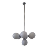 Lampe Sputnik design des années 70 du milieu du siècle