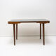 Mid century opaxite glass coffee table, 1960´s, Czechoslovakia