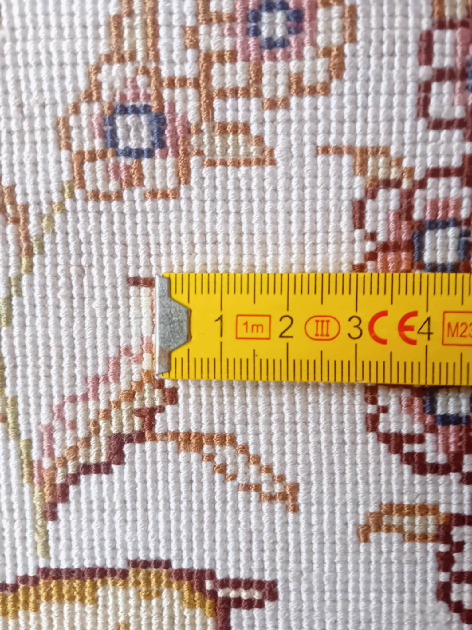 Handmade silk cashmere rug 125x76cm