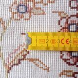 Handmade silk cashmere rug 125x76cm