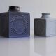 Mid-century Scandinavian modern art pottery vases in ceramic by Göran Andersson for Upsala Ekeby, Sweden, 1970s, set of 2