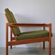 Danish armchairs pair of Kai Kristiansen by Magnus Olesen for Domus Danica year 60.