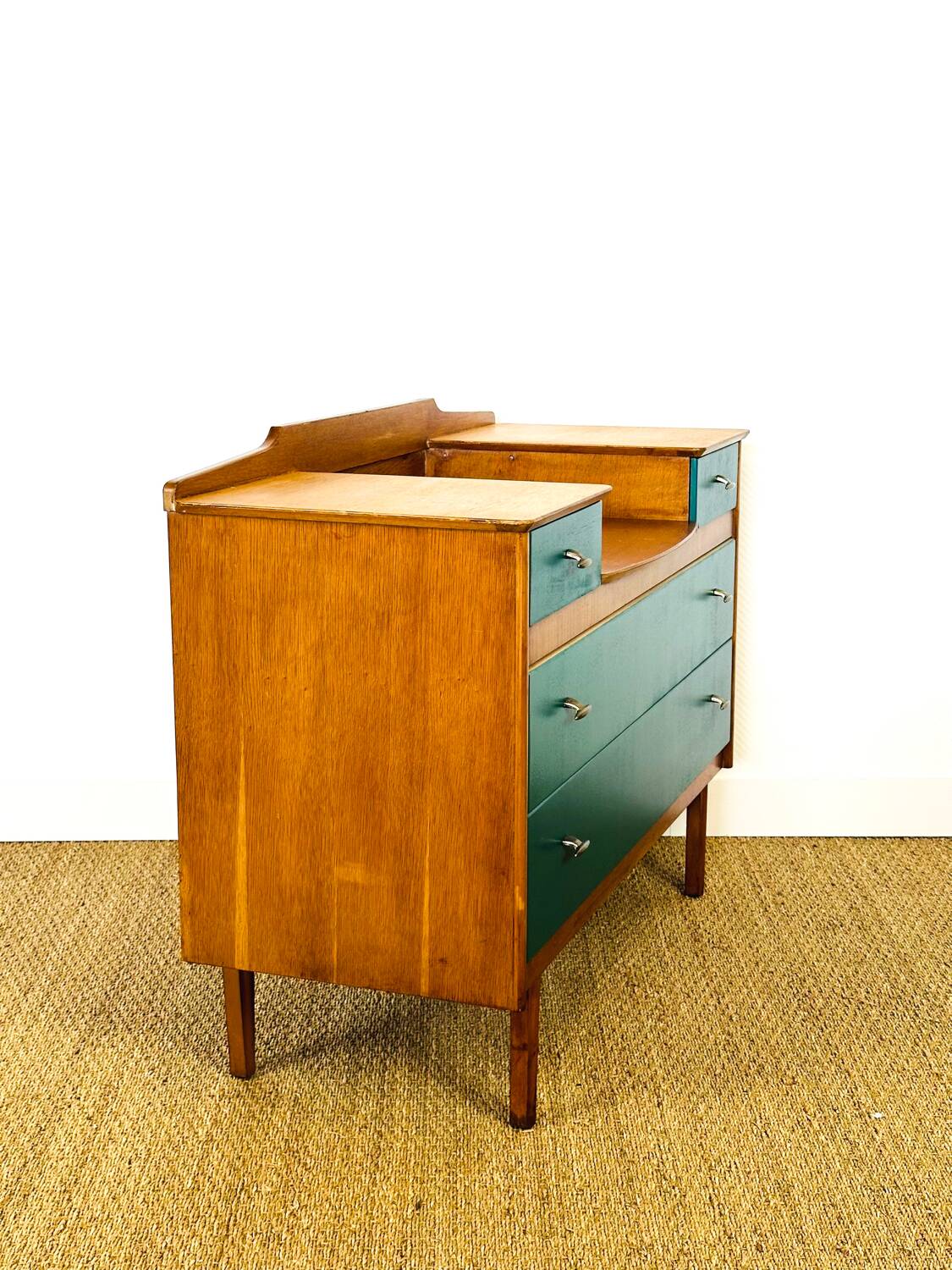 Coiffeuse en chêne 1960