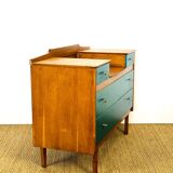 Coiffeuse en chêne 1960