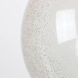 Limburg pendant light with smoked glass ball, Germany, 1970s