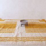 Contemporary Yellow Rug - 346 x 245 cm