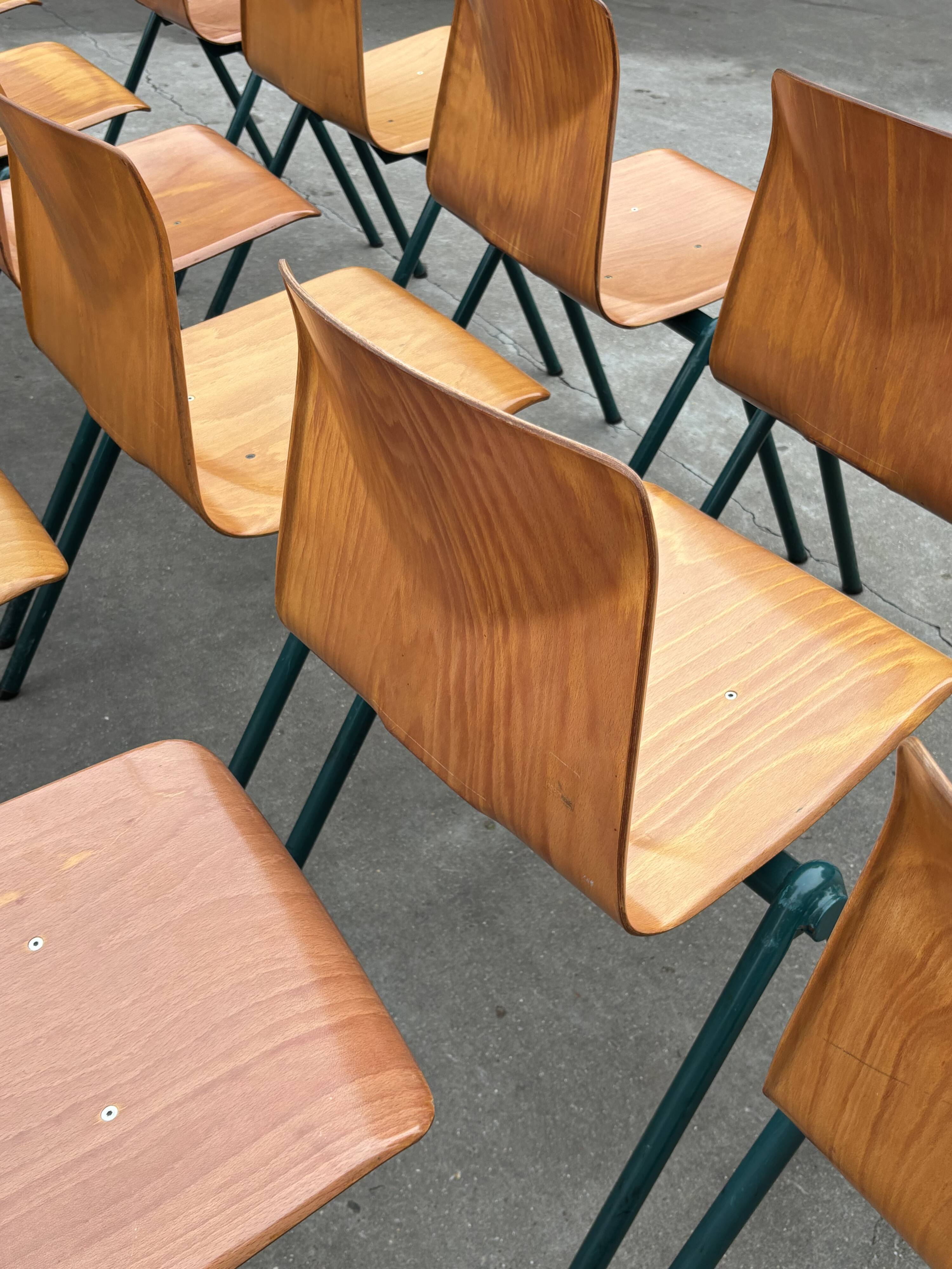 Vintage Dining Chair Industrial Pagwood from Woodmar 70's Design