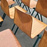 Chaise de salle à manger vintage industrielle Pagwood de Woodmar Design des années 70