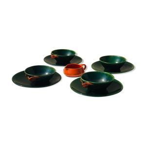 set de 4 bols et assiettes