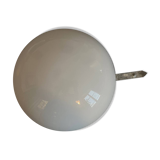 Vintage round opaline wall light