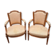 Paire de fauteuils Louis XVI