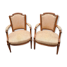 Pair of Louis XVI armchairs