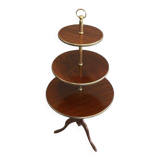 Neoclassical round table with triple tiers