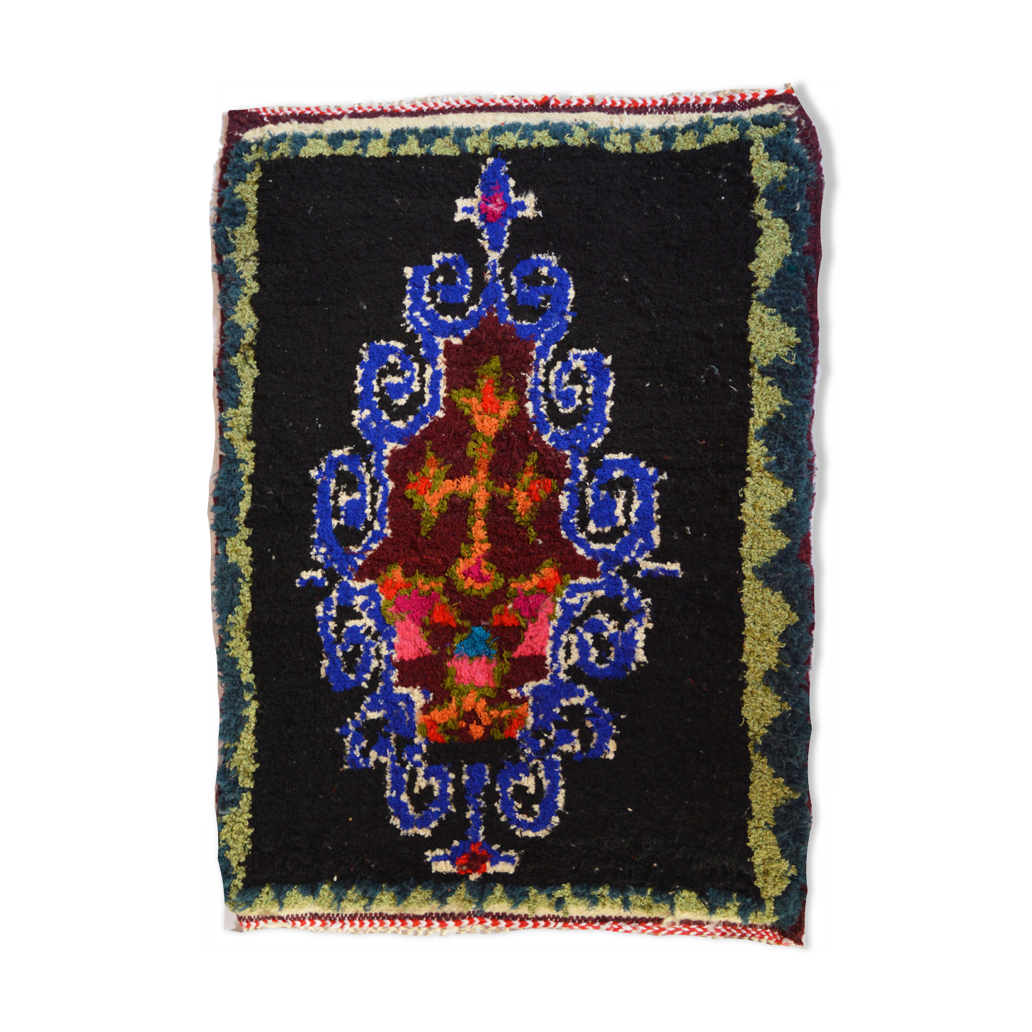 Classic berber carpet 130 x 84 cm