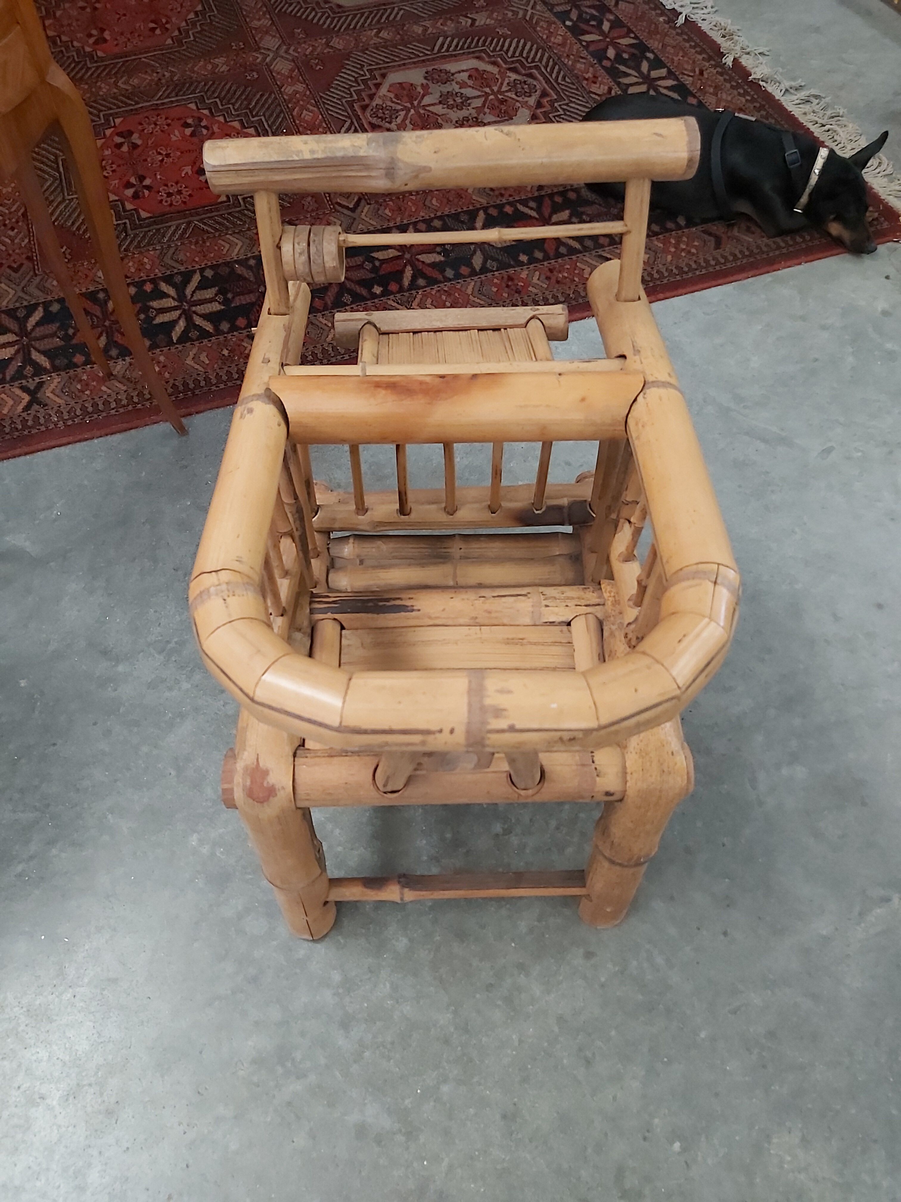 Bamboo child chair