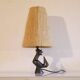 Zoomorphic ceramic lamp in the style of Jean Miotte.