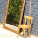 XXL antique gold mirror 1430mm