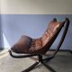 Vintage Scandinavian Falcon lounge chair by Sigurd Ressel, 1970.