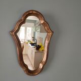 Style mirror in gilded wood